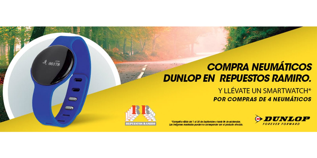 promo dunlop-smartwatch